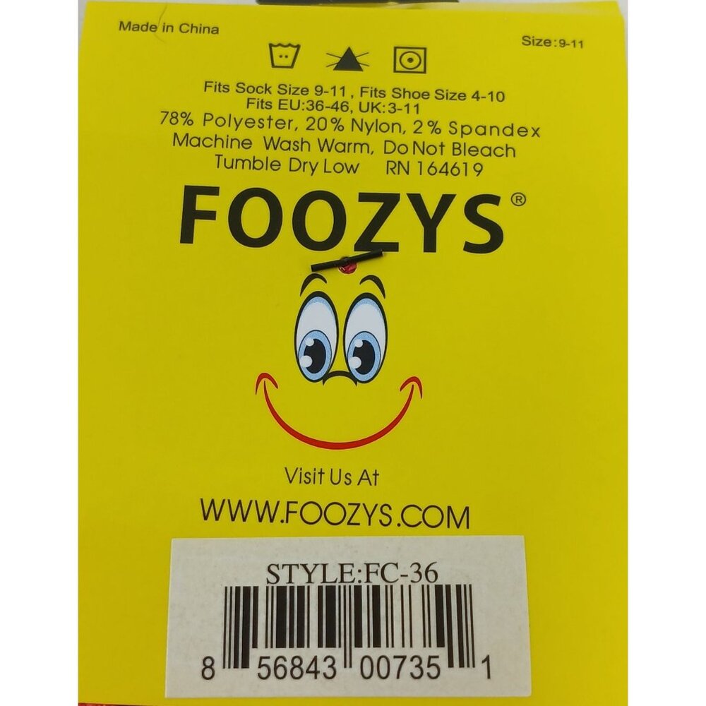 Foozys 6 Pair Foodie Sock Bundle  Women Banana Suchi Strawberry Wine Pepper #D42 - Picture 4 of 6